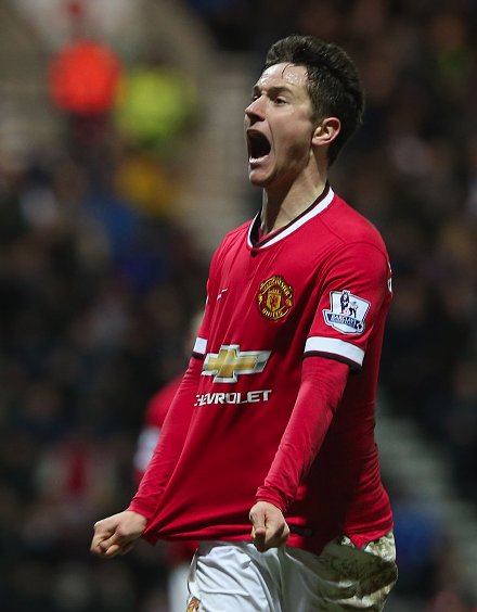 FootballFunnys's tweet photo. Ander Herrera at Manchester United:

6 starts
6 goals
5 assists http://t.co/2tXbMq14Qx