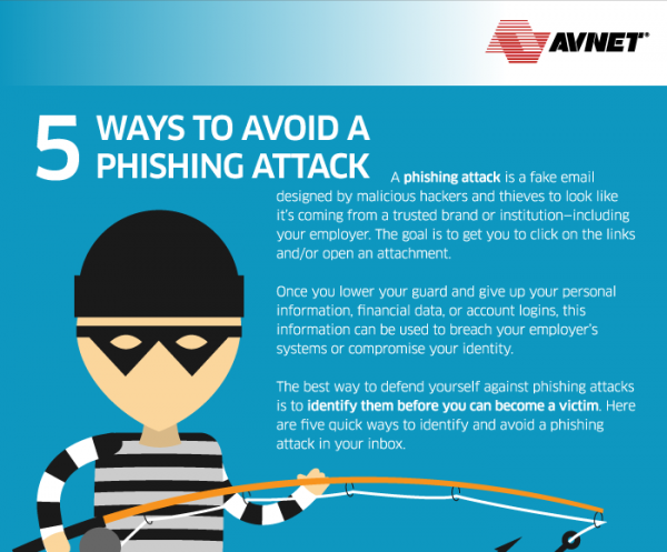 8 Tips To Protect Your Email From Phishing Infographic