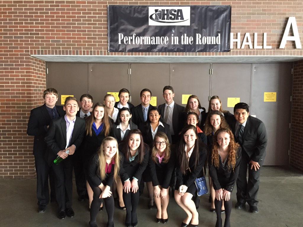 Good luck to the <a href="/KnightsofPHS/">Prospect High School</a> PIR team competing at IHSA state tournament today. <a href="/District214/">District 214</a>