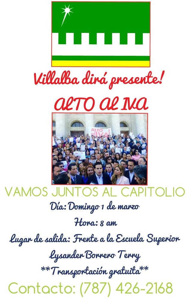 MillynesA's tweet photo. Puerto Rico se levantará y alzará su voz.
@ricardorossello @HonLourdesRamos @rossellobeatriz @cucusahernandez http://t.co/7zLDDLD1TH