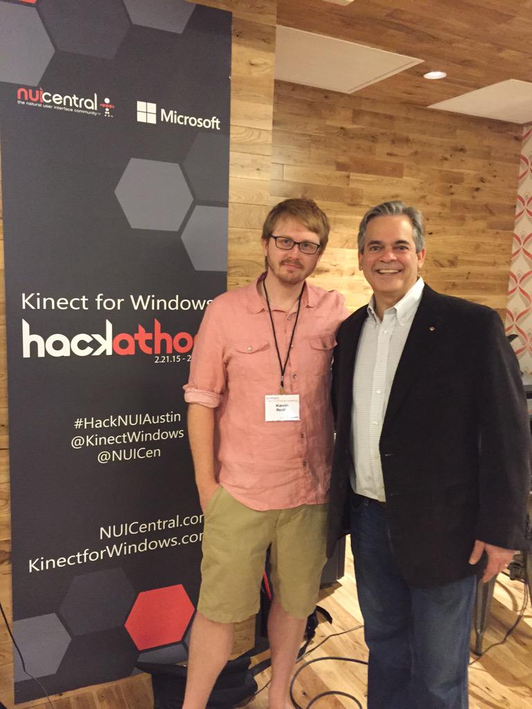 KevinMReilly's tweet photo. Best. Mayor. Ever. @TheLeeTeam at #HackNUIAustin @NUICen http://t.co/W2S3GJNHFA
