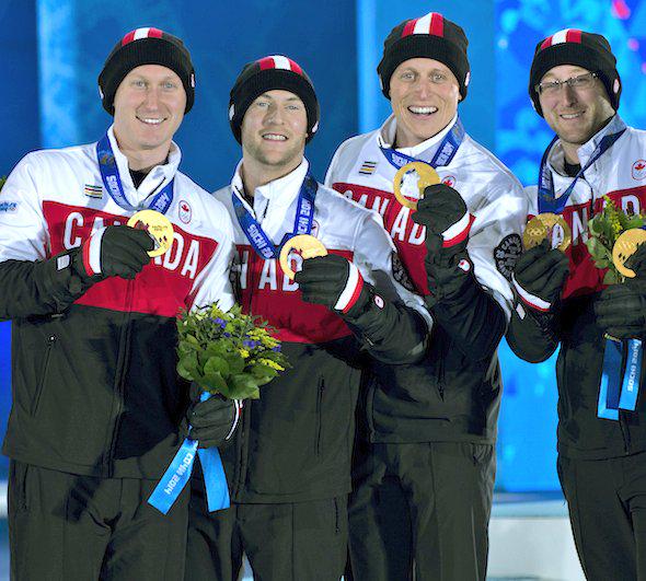TeamBradJacobs's tweet photo. 1 year ago today we became Olympic Gold Medallists #canadaproud #unforgettable #WeAreWinter @CDNOlympicTeam http://t.co/QS2mGbynTK