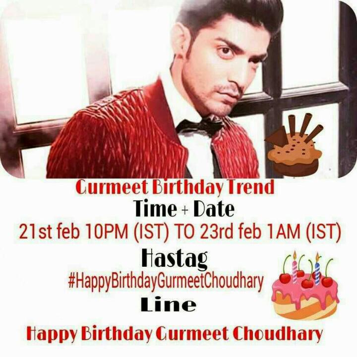   BIRTHDAY GURMEET Choudhary 