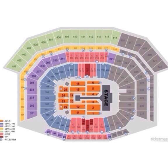 Cma Seating Chart 2015