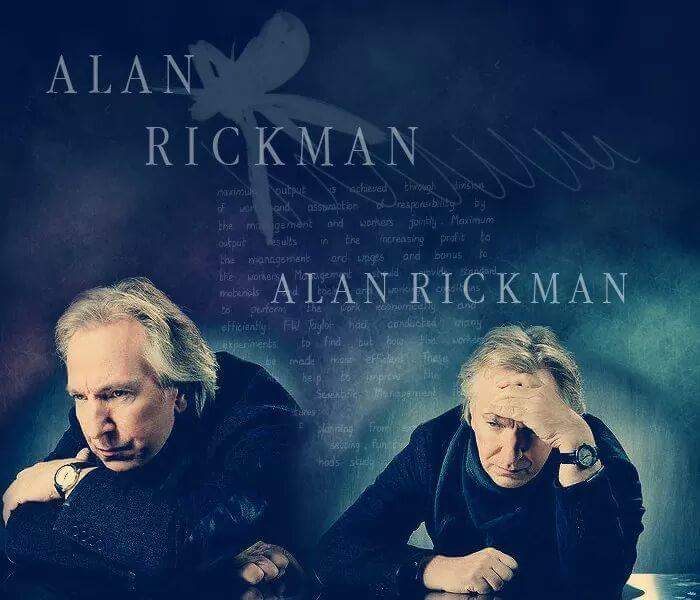 Actually a late Happy Birthday to my Love Alan Rickman 2nd year with u 