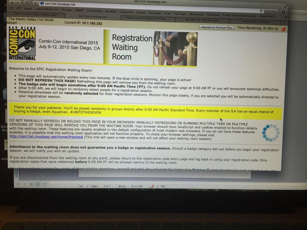 Even aquaman. Haha #SDCC2015 #SDCCOOR