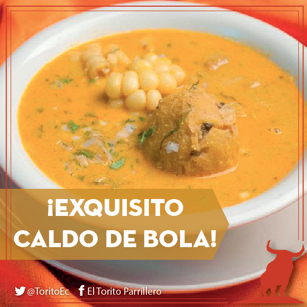 ToritoEc's tweet image. ¡Exquisito caldo de bola! Como en casa…