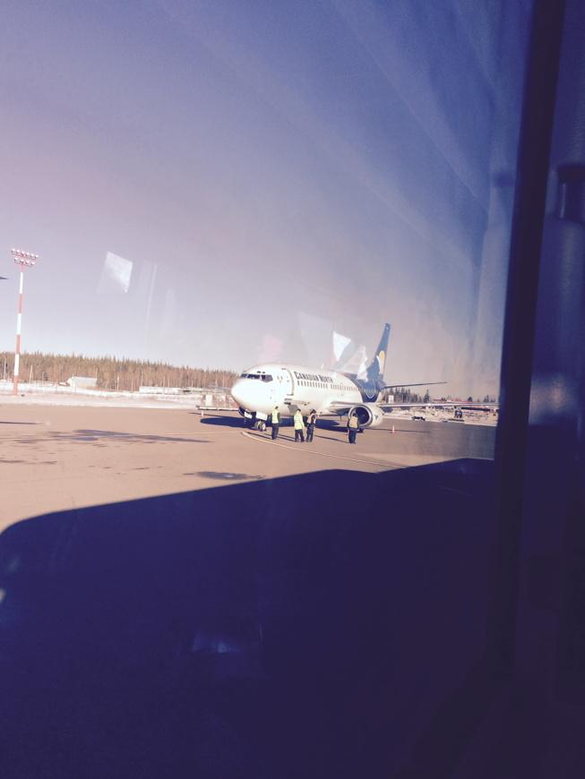 Hoping this is our plane.  Flight 201 to Halifax:))) #supernova. Just arrived.