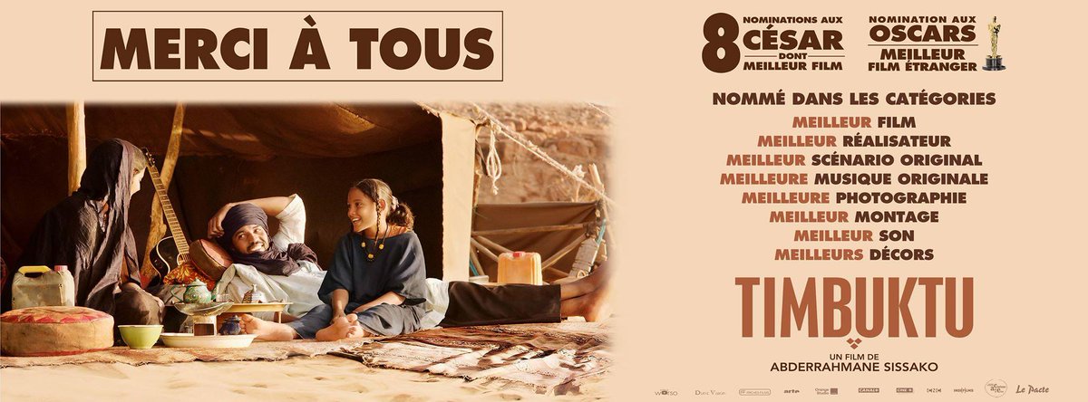 MediaDigital_S's tweet photo. Vous avez dit #Cesars2015 ? oh Yes !!! #Timbuktu http://t.co/kSZneNPWAX