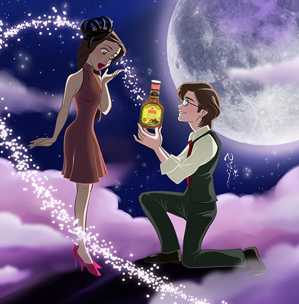 Who needs an #engagementring when you've got Lupo's #Spiedie #Marinade?