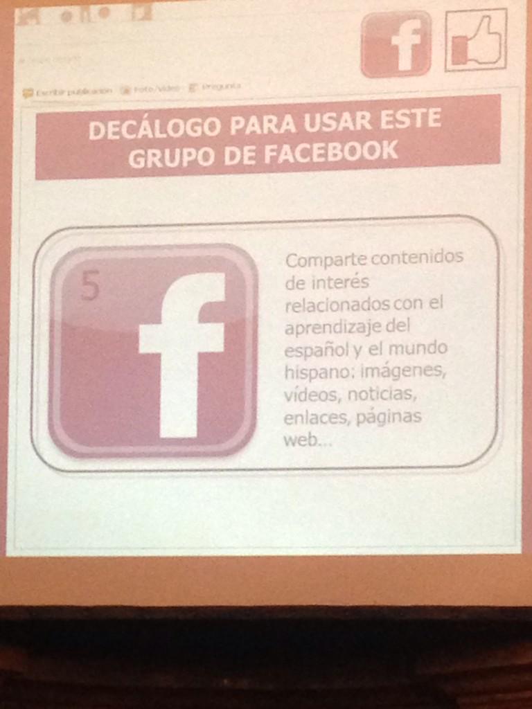 amartinbosque's tweet photo. ¡Qué buena idea @HoldenCauldfie1! Decálogo para usar este grupo de FB #MADELE15 #bravo http://t.co/jwOuGqZGiE