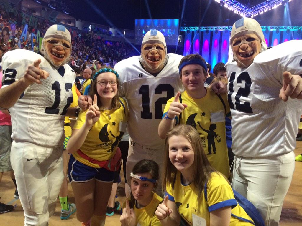 keazly13's tweet photo. Three shifts finished!! #THON2015 #CancerCannot #DancerRelations #Jonsters #FTK #FTC #FTD http://t.co/B53y9eNptS