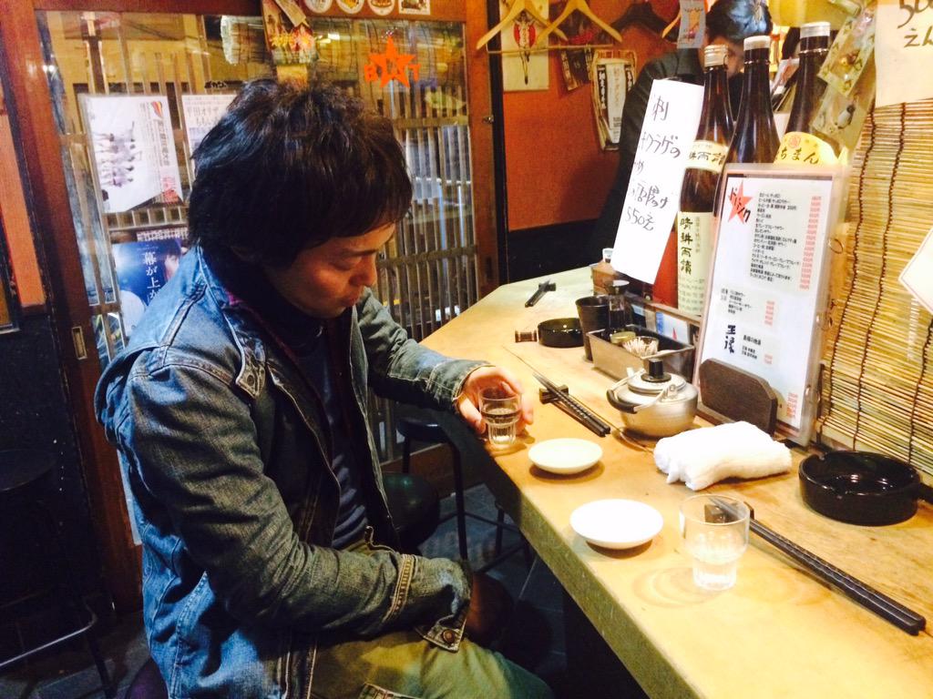 _sada_y's tweet photo. このお店に来たのは覚えてるんですが、その後は全く覚えてないです笑 "@ishihara_takibi: 沈思黙考 http://t.co/KVLb1CYU6E"