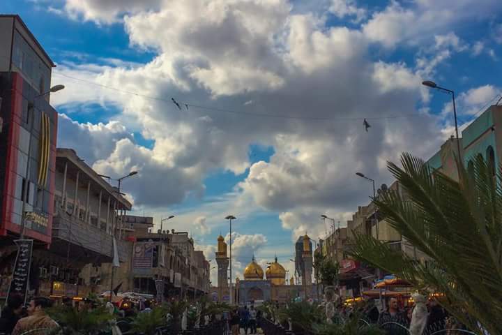 الصوره اليوم
مساء الخير من الكاظميه 
اشكر صديقي وزميلي من العتبه كاظميه على ارسلل الصوره لي
السﻻم على جدي وامامي كاظم