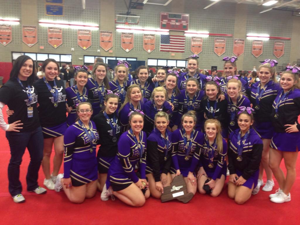BSpa Varsity Cheer took 2nd place at the first ever NYSPHAA Cheer Regionals! <a href="/BSCSD/">Ballston Spa CSD</a> <a href="/BSPAHS/">BSPAHS</a>