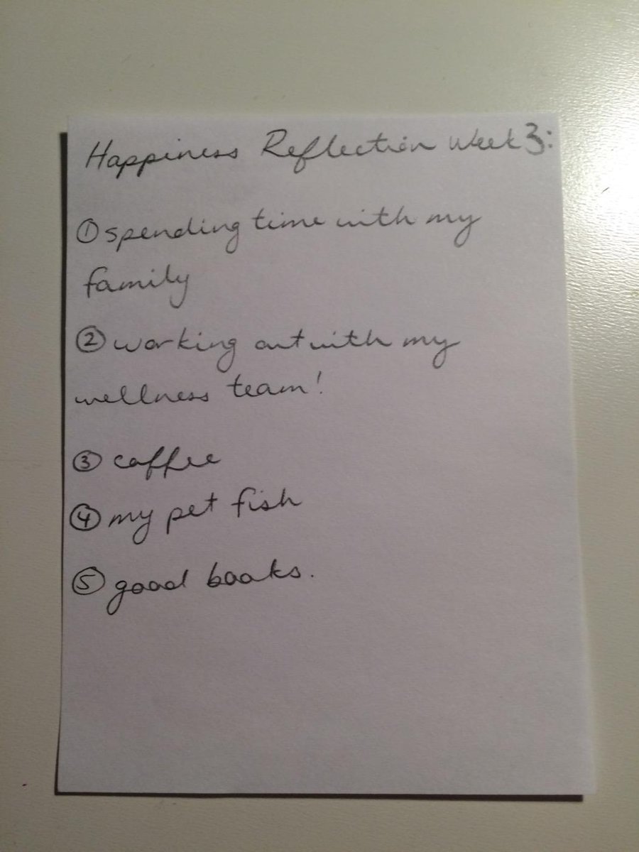 RunAndPerspire's tweet photo. Another week, another happiness reflection #keepsmewell http://t.co/c1rmaX4W1N