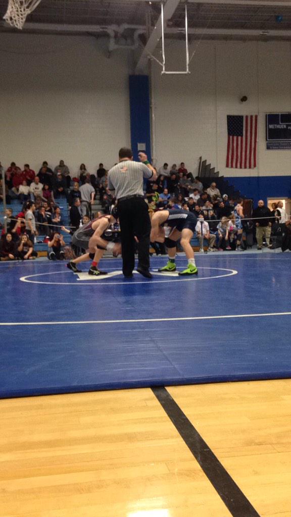 AHS_Wrestle's tweet photo. @Ty_Guy25 pinned his opponent 1:56 in the first period of his third match today, making him place 3rd in D1 States. http://t.co/NnvG6XDmiz