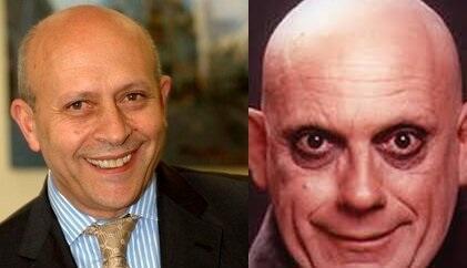 SonParecidos's tweet photo. #ParecidosRazonables el Ministro de Educacion y tio Fetido de la familia Addams http://t.co/91CLa9BuLe