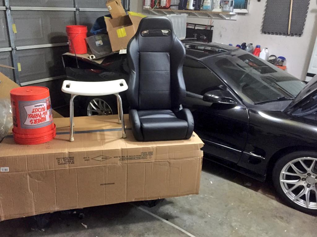 AngryTransAm's tweet image. When my Owner does a SPORT SEAT EVOLUTION! 

#AngryTransAm