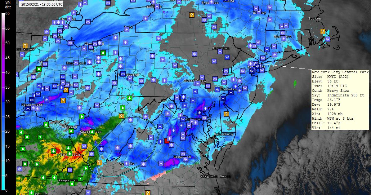 Multiple Northeast US Snowstorms Feb 2015 (zone, health, snowing, ice) Weather Temperature