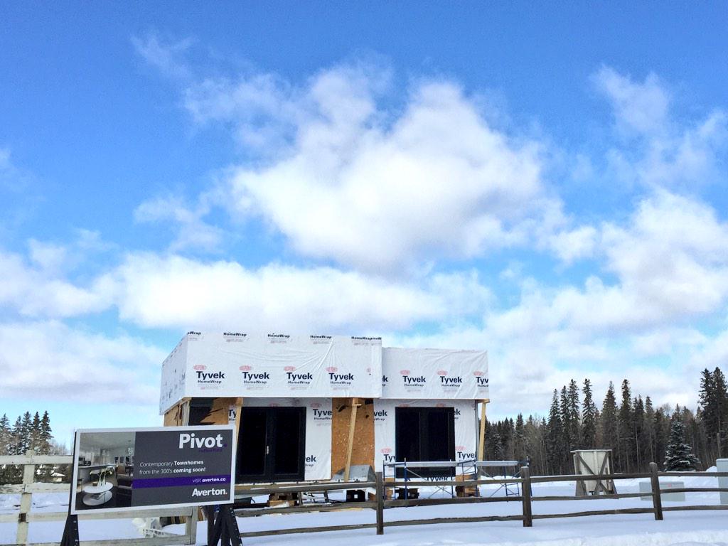 AvertonHomes's tweet photo. Our #GraydonHill show home & #Rutherford sales center are getting close to open! They are both looking great! #yeg http://t.co/QAN5aPhQPg