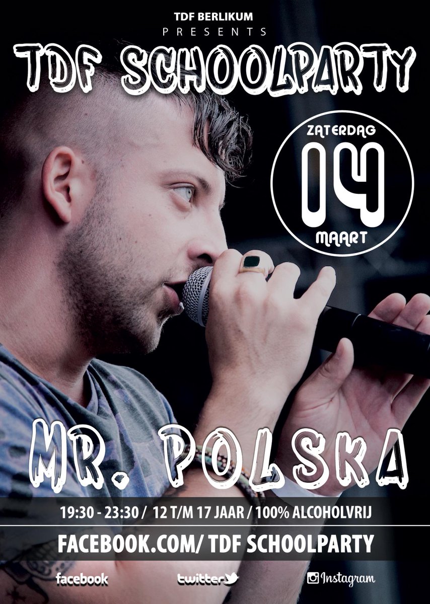 14 maart [LIVE] in TDF BERLIKUM -> <a href="/MrPolska/">MRPOLSKA</a>
