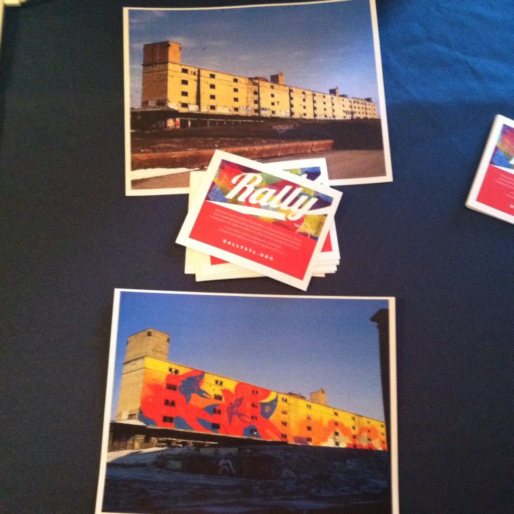 TEDxSTL's tweet photo. Visit and submit your ideas to improve our city with @RallySTL #tedxarch #stl #ConfluenceII http://t.co/LM8RuGLnsA