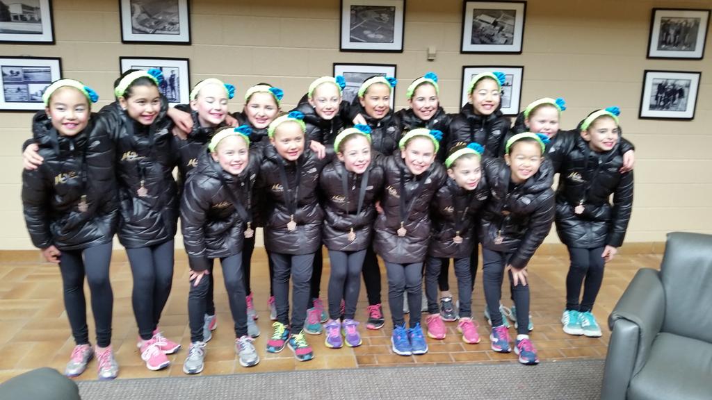 Bronze medals for the Mini Monsters today at Lloyd Ogilvie. #monsterlove #merakilove