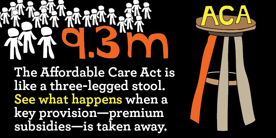 FamiliesUSA's tweet photo. New #video: How the #ACA is like a 3-legged stooll http://t.co/EBTI8f9Hza #DontTakeMyCare #KingvBurwell http://t.co/1PXceXvpaF