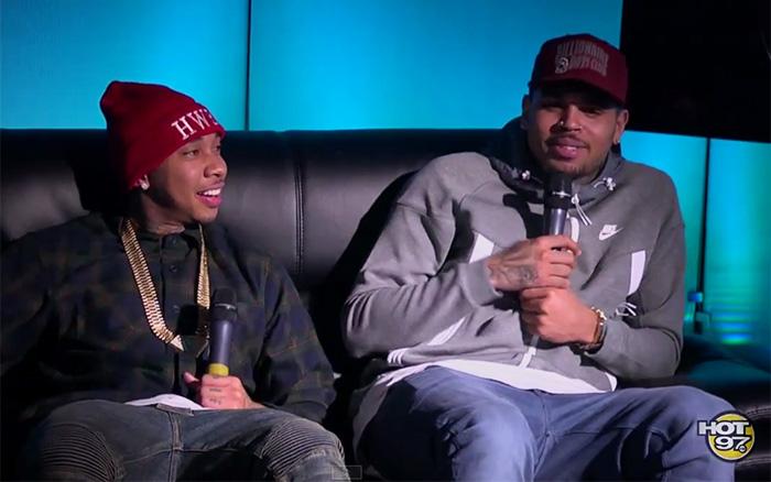 Chris Brown Tyga Talk Drake Beef Karrueche Kylie Jenner Hot