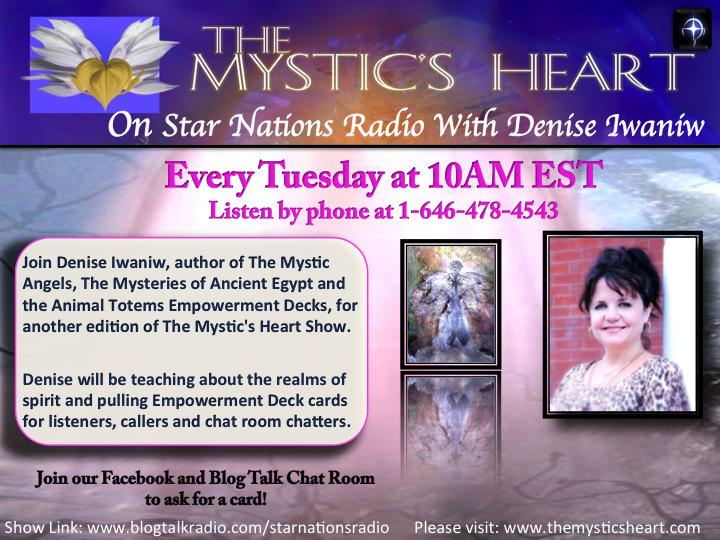 ruth_marsden's tweet image. Tuesday February 24rd 10AM EST
The Mystic's Heart With Denise @DeniseIwaniw 
blogtalkradio.com/starnationsrad…
#templewithin