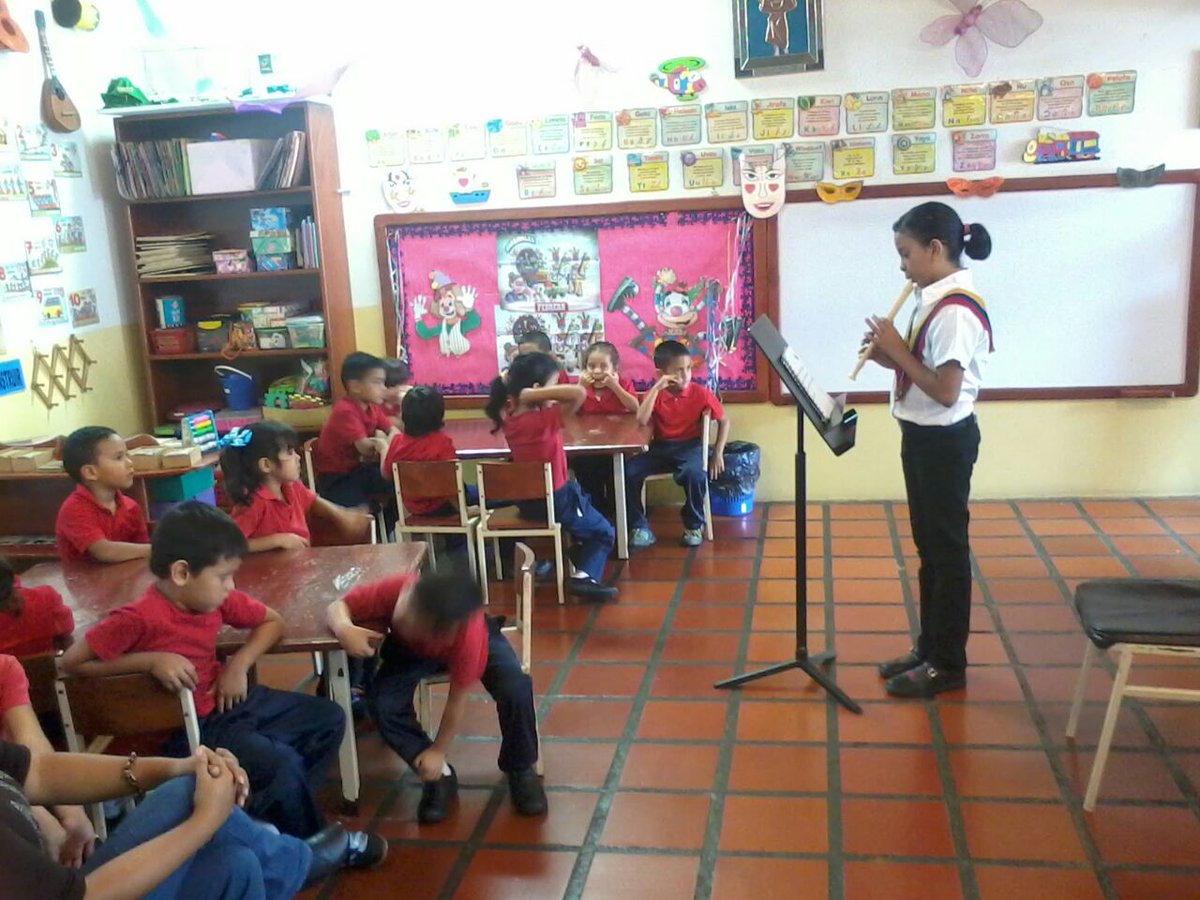 Grupos de Flauta Dulce en la U.E. 5 de Julio #ElSistemaCumple40 <a href="/elsistema/">El Sistema</a>