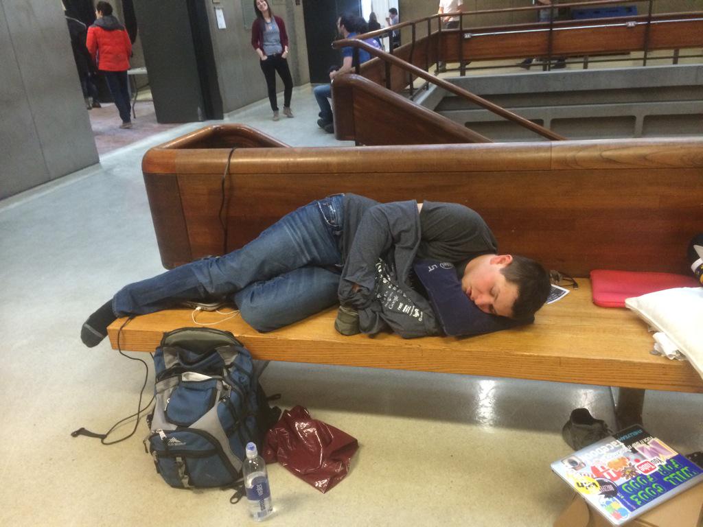 tylernappy's tweet photo. First victim #HackathonCasualties @McGillHacks #mchacks http://t.co/5Q7xhk3CGV