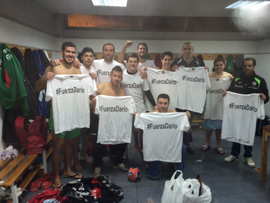 cabrera_juanma's tweet photo. Te queremos Darío esta victoria es tuya grandeee http://t.co/QFFL8paUoq