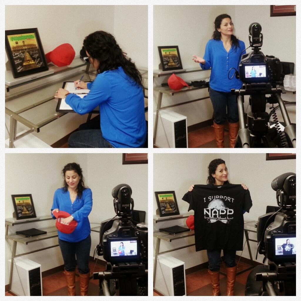 WatchNAPP's tweet image. This just happened. The drawing for our t-shirt giveaway. But it won't be our last.