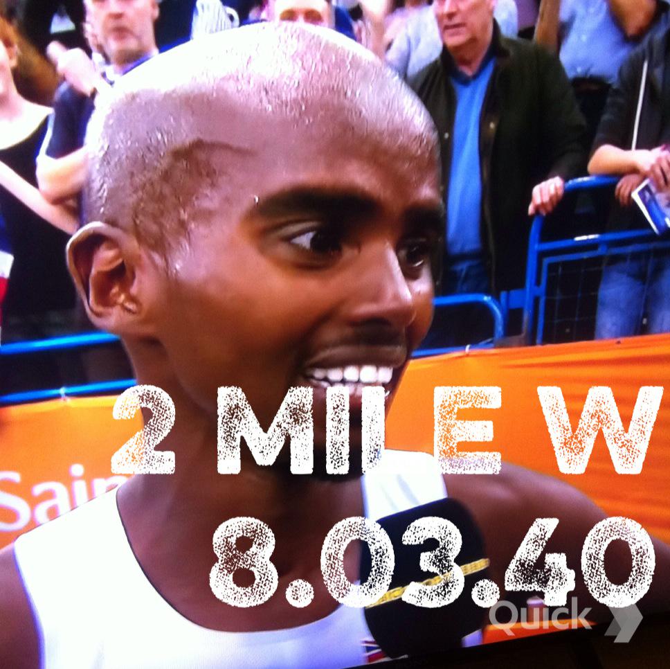 LMDfitness's tweet image. This guy has some guts - new WR @Mo_Farah #cheetahfast