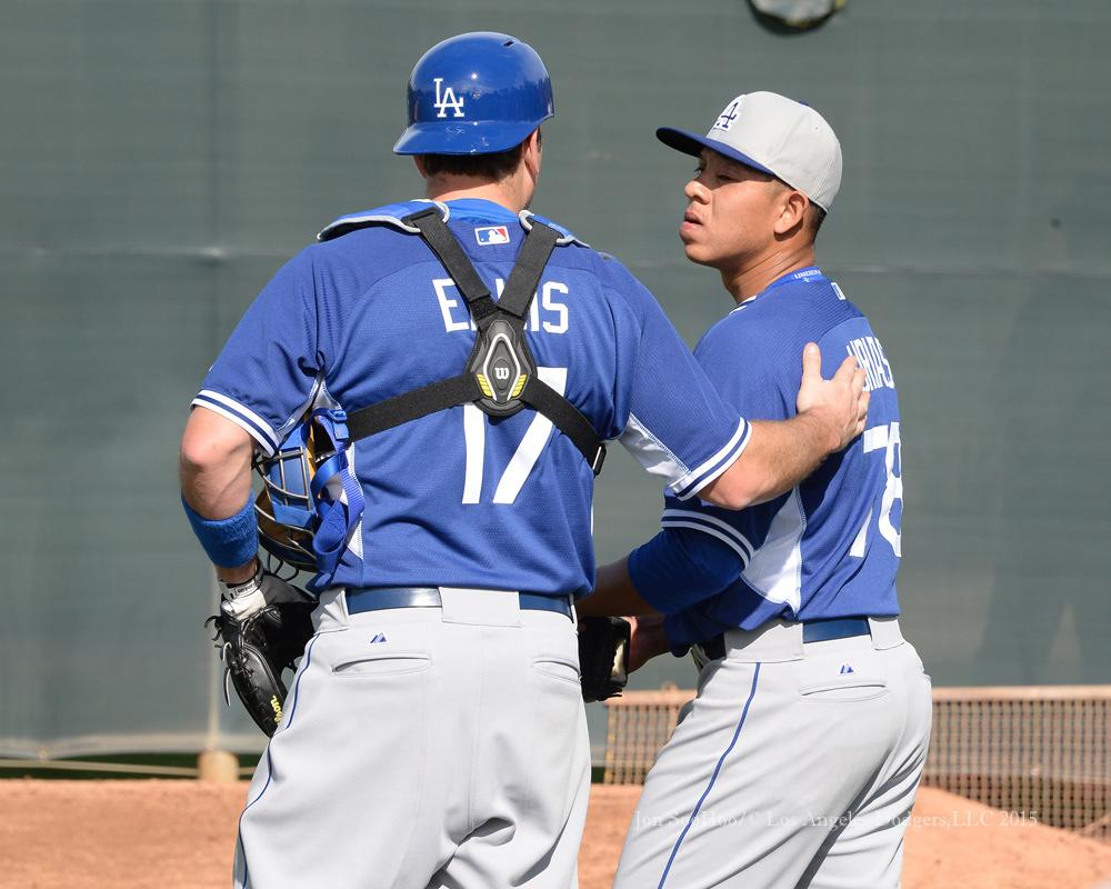 Dodgers's tweet photo. Photos from today's workout at #DodgersST are now up! Visit @JonSooHoo's Photog Blog here: http://t.co/4Hf2EKt8CG http://t.co/7IZ9WP5ZD8