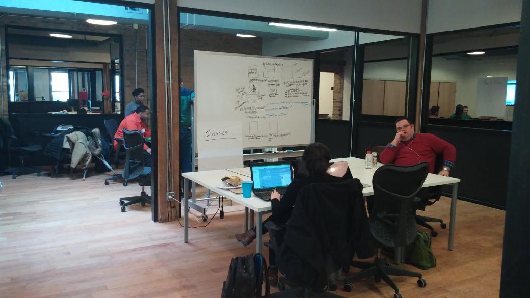 YIDeveloper's tweet photo. Good luck to the teams! #Fintech #startups @FinTExChicago @SWChicago #SWCHIFIN http://t.co/zmLflbigm7