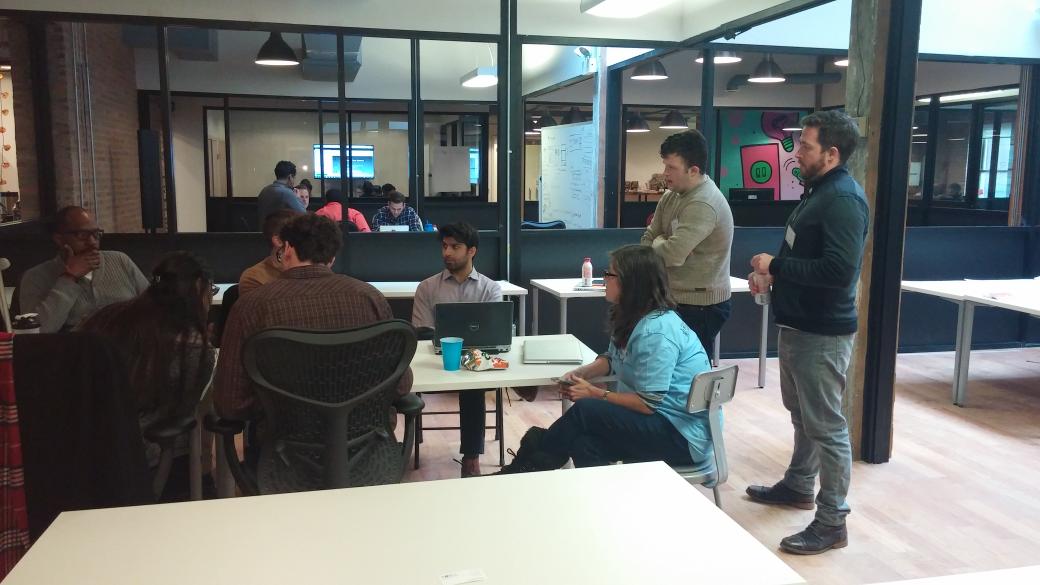 YIDeveloper's tweet photo. Good luck to the teams! #Fintech #startups @FinTExChicago @SWChicago #SWCHIFIN http://t.co/zmLflbigm7