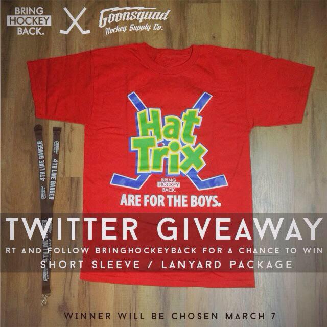 TumblrHockey_'s tweet photo. 🚨GIVEAWAY TIME🚨

•Retweet to enter 

• Must be following @BringHockeyBack &amp; @TumblrHockey_ 

•Winner chosen March 7 http://t.co/FndNcvuBVr