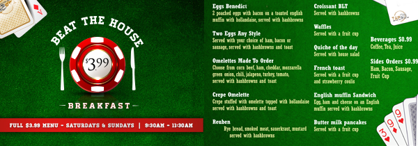 River Cree Menu River Cree Menu