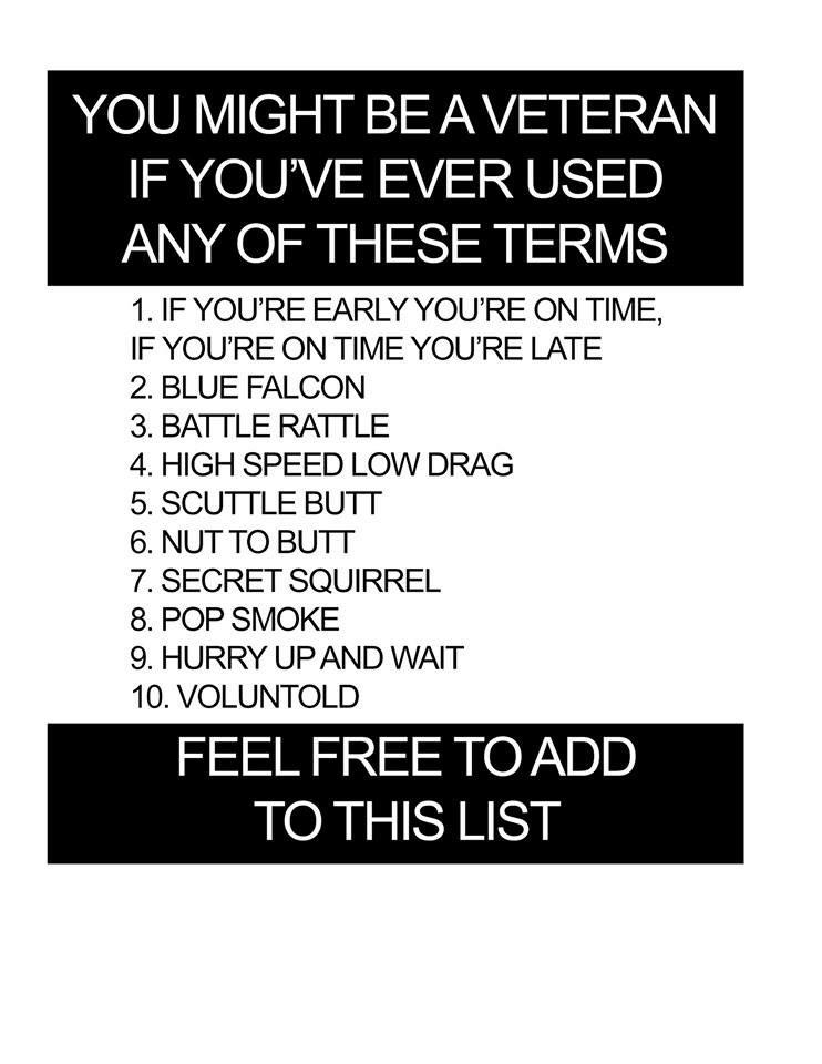 BasicMilitary's tweet image. #BasicMilitaryProblems #MilitarySayings #militarylife #usn #usmc #usaf #usa