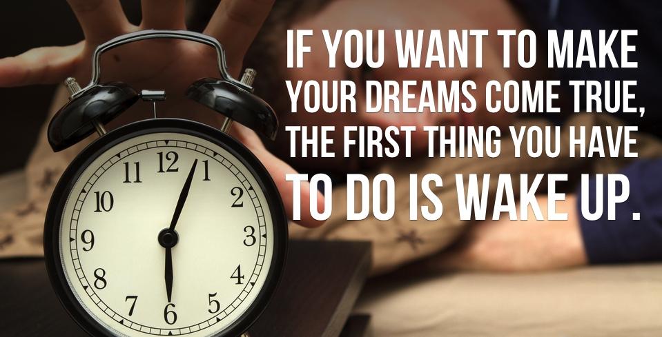 PerryDay4's tweet image. If you want to make your dreams come true, the first thing you have to do is wake up.
— J.M. POWER