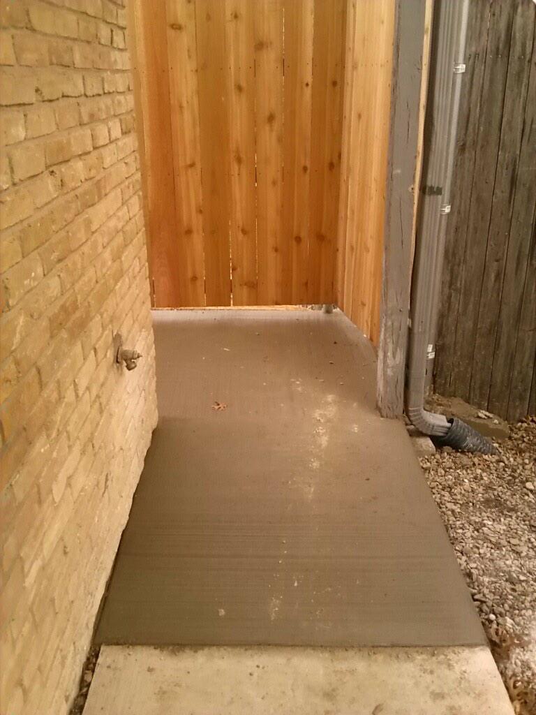 Spectra_PS's tweet image. After pictures of Spectra's awesome retaining wall!