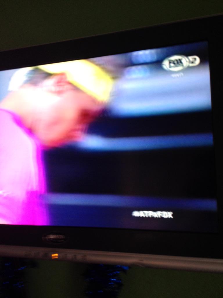 JavierFrausto13's tweet photo. Viendo el #tennis #nadal #rafanadal #rafaelnadal #atp #RioOpen2015 #fabiofognini #fognini #followme  #sports #2015 http://t.co/IEThbjN4or