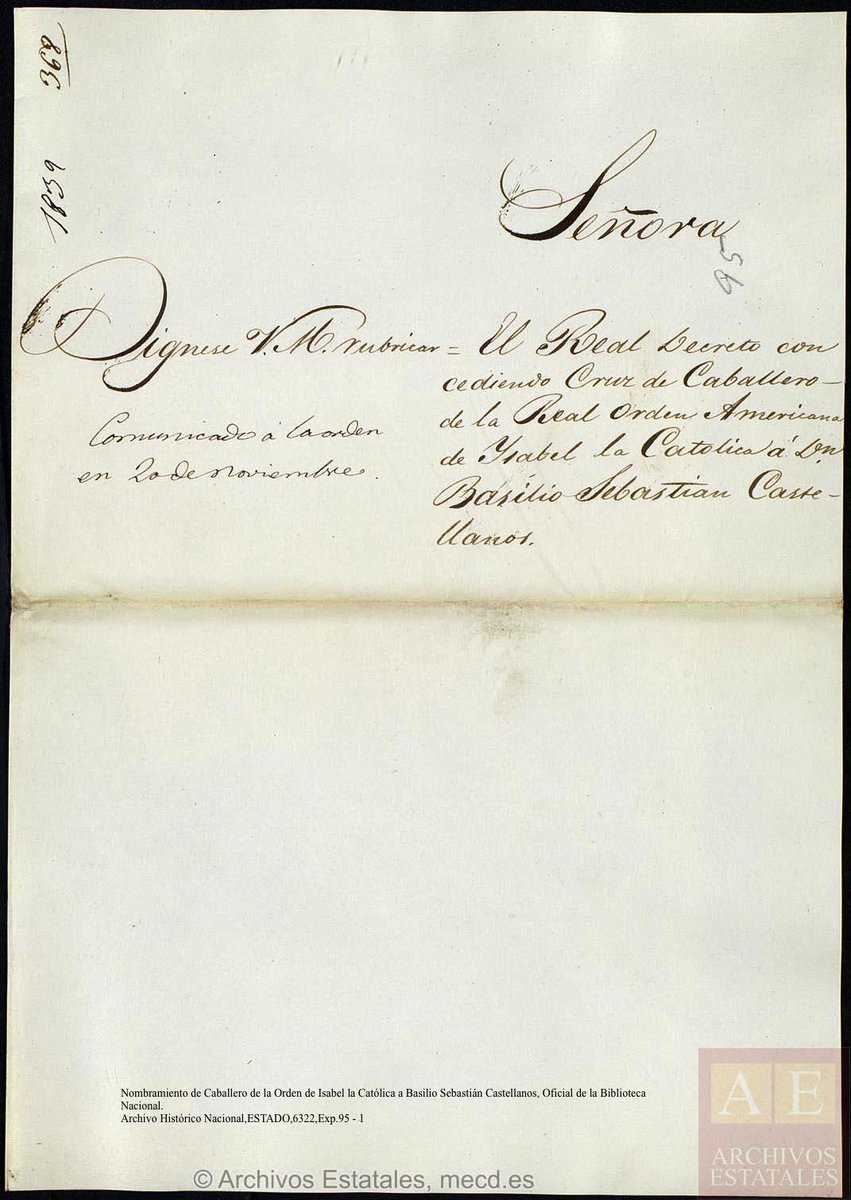 ArchivosEst's tweet photo. #TalDiaComoHoy (1712) se abre al público la Biblioteca Nacional de Madrid @BNE_biblioteca 

#Bibliotecas http://t.co/VkQvTHlE2s