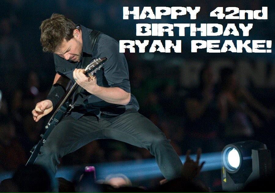 \" Happy Birthday to Ryan Peake of wish you all the best!  