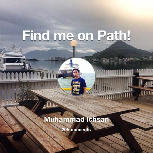I've shared 205 memories with my friends on #Path - see them now at path.com! #thepersonalnetwork