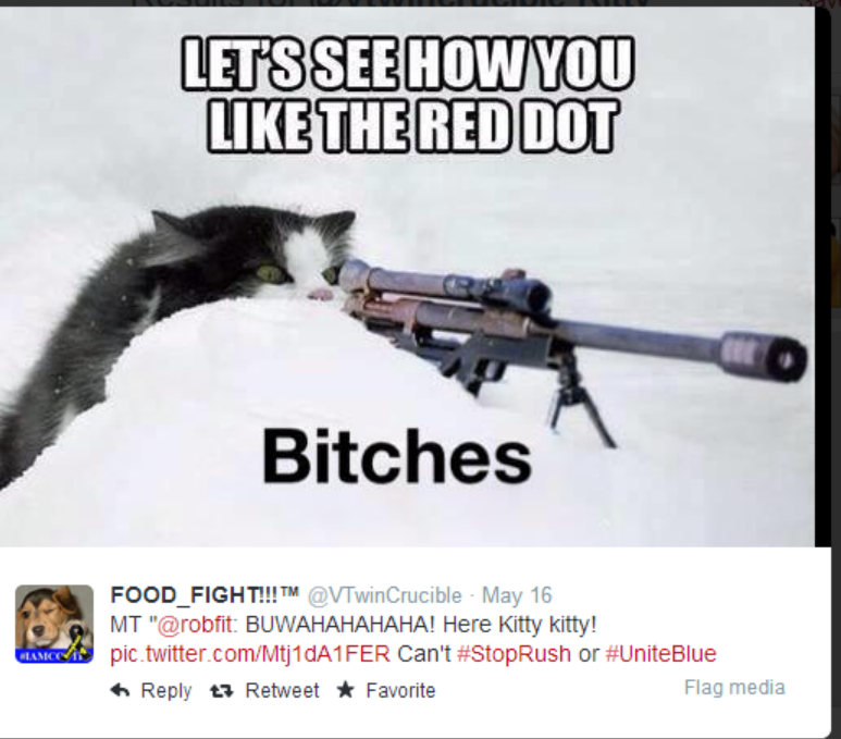 kittyFitz50's tweet image. Limbaugh sends lying $900/hr henchmen to rally evil Limbots. Did you know ur part of THIS? #StampsCom #stoprush