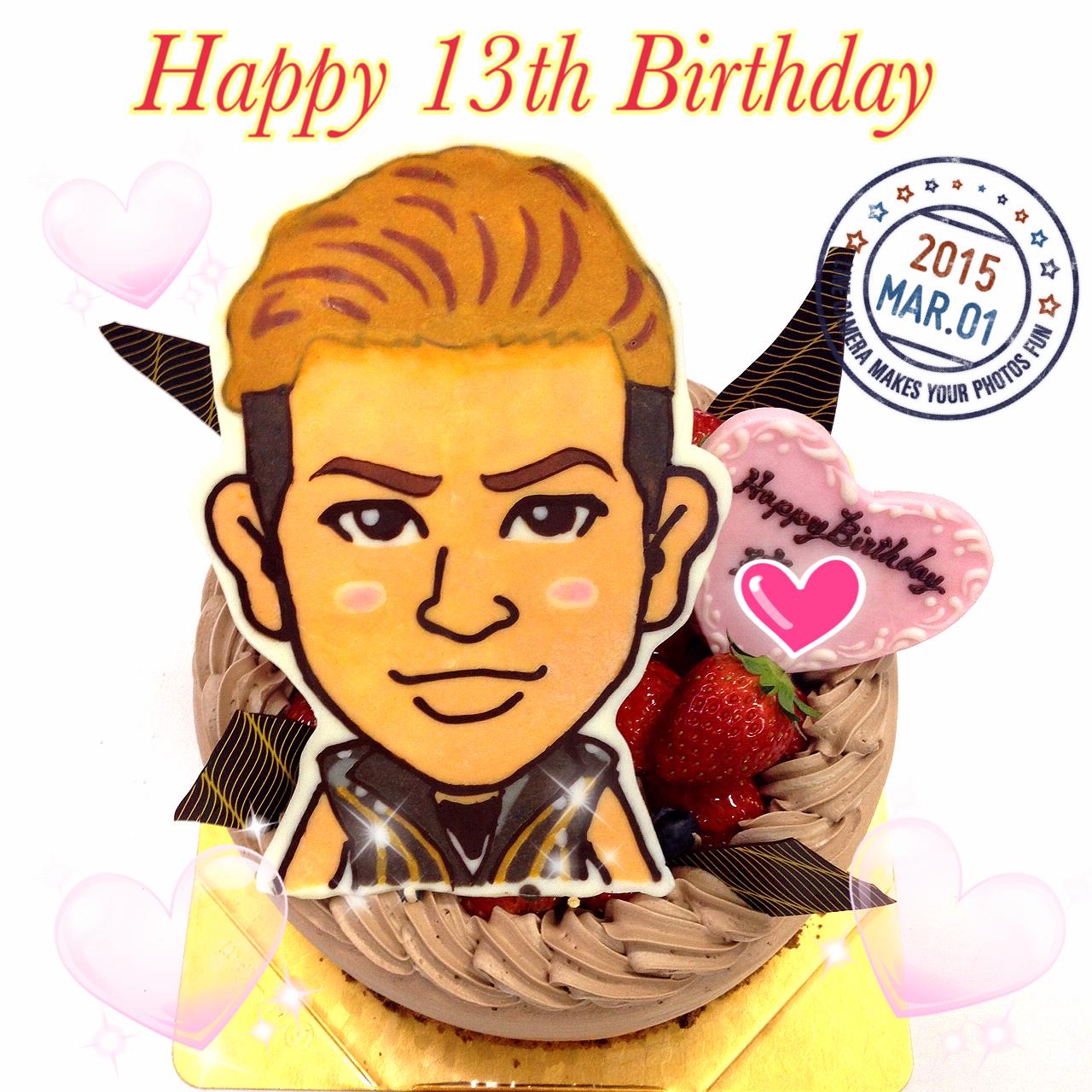 キャラデコ職人 3代目ｊsｂ Elly のイラストを飾ったバースデーケーキです お誕生日おめでとうございます Http T Co D166gml7ig Http T Co Eeo4insdnl Twitter